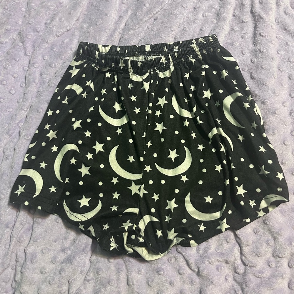 Goth Celestial Shorts